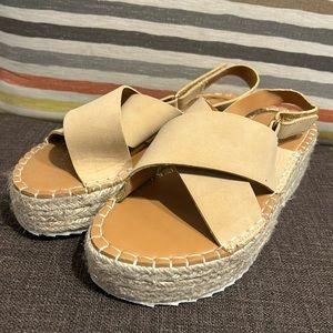 Abercrombie & Fitch wedge sandals!